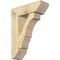 Ekena Millwork Balboa Slat Rough Sawn Bracket w/ Offset Brace, Douglas Fir, 8"W x 24"D x 32"H BKT0806X24X32BOA06RDF - alternate 1